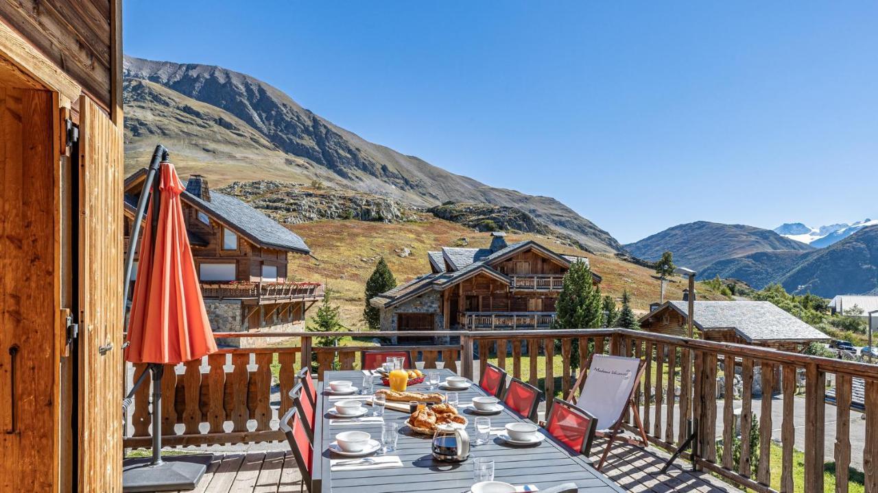 Madame Vacances Les Chalets De L'Altiport Alpe d'Huez Екстер'єр фото