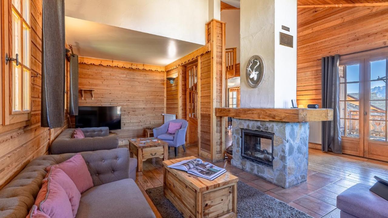 Madame Vacances Les Chalets De L'Altiport Alpe d'Huez Екстер'єр фото