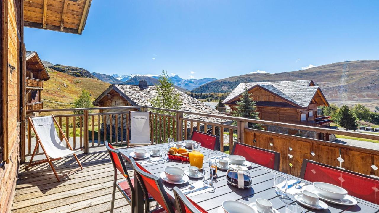 Madame Vacances Les Chalets De L'Altiport Alpe d'Huez Екстер'єр фото