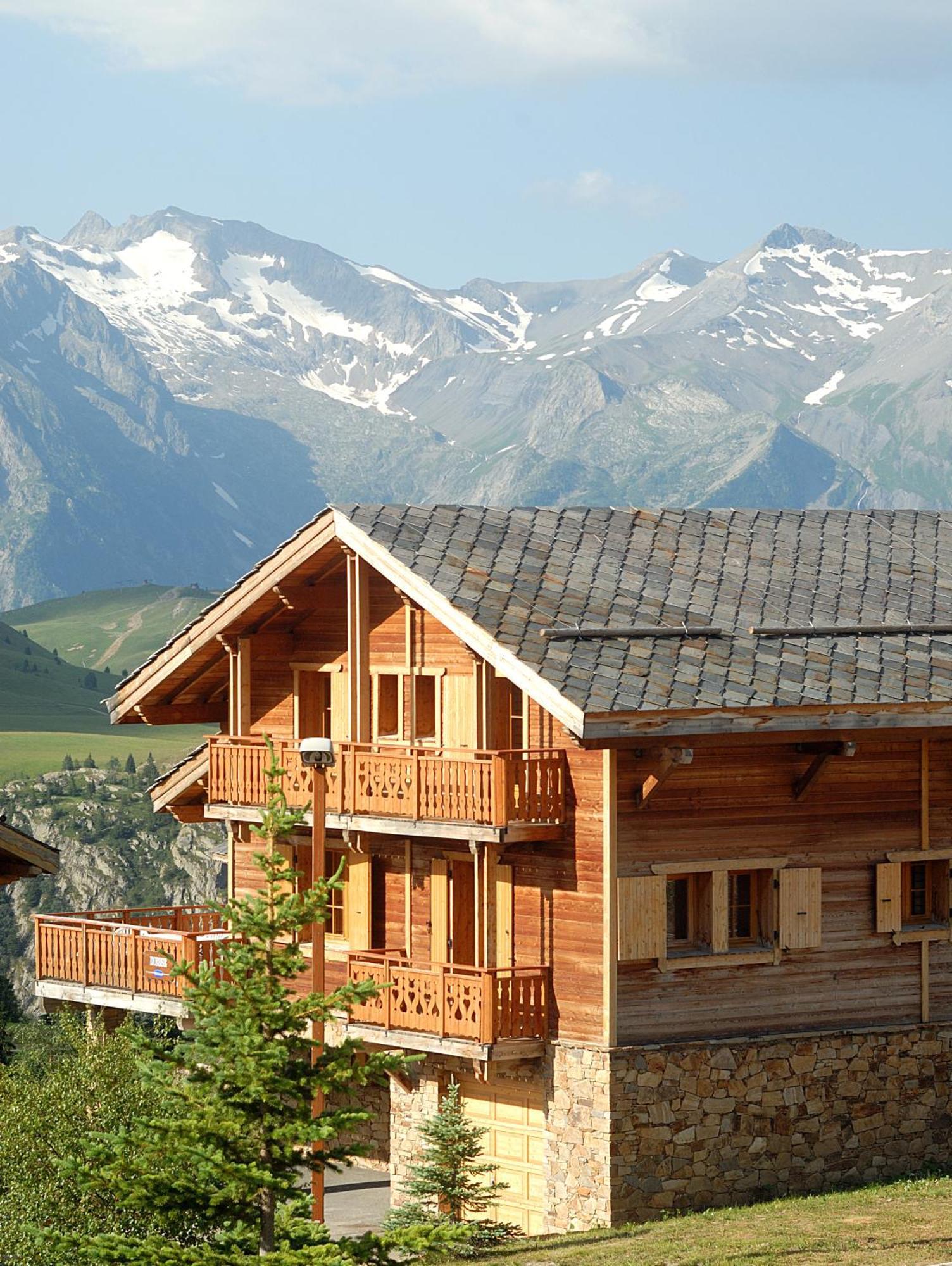 Madame Vacances Les Chalets De L'Altiport Alpe d'Huez Екстер'єр фото
