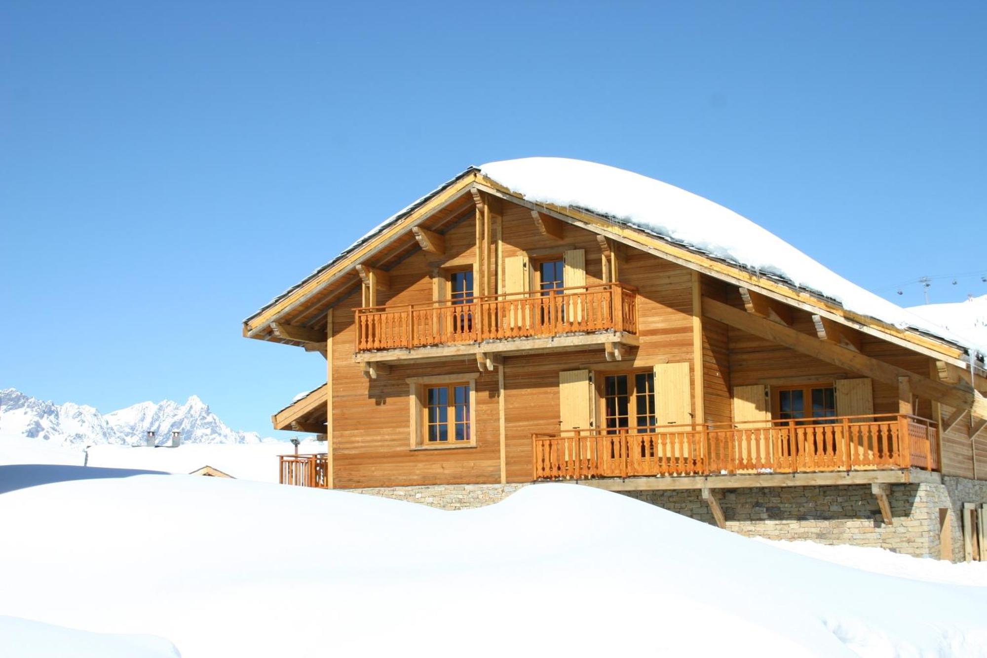 Madame Vacances Les Chalets De L'Altiport Alpe d'Huez Екстер'єр фото